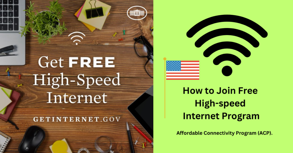 How to Join Free High speed Internet Program