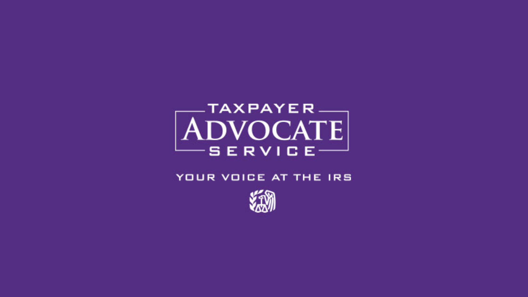 Taxpayer Advocate Service TAS