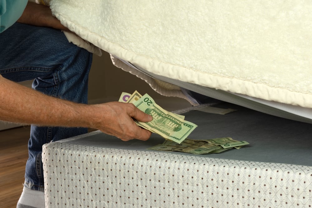 Surveying Sock Drawers: How Much Cash Americans People Keep At Home?