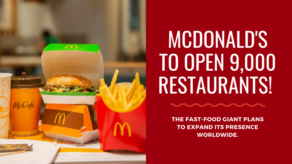 Unveiling McDonald's Grand Ambitions for 2027