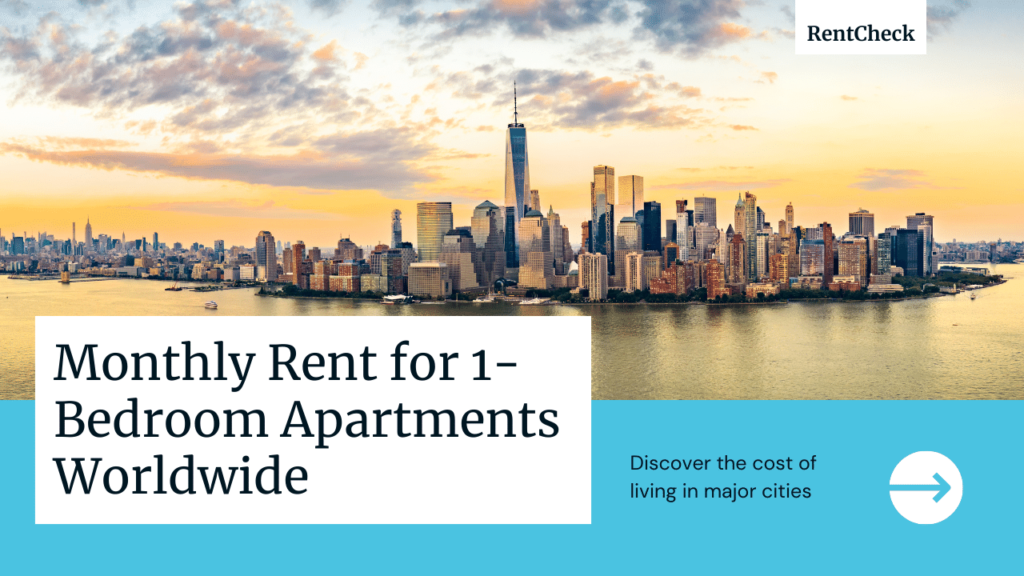 Monthly Rent for 1-Bedroom Apartments Worldwide